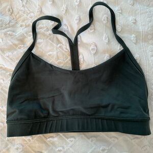 Lululemon Flow Y Bra Nulu Green Size 6